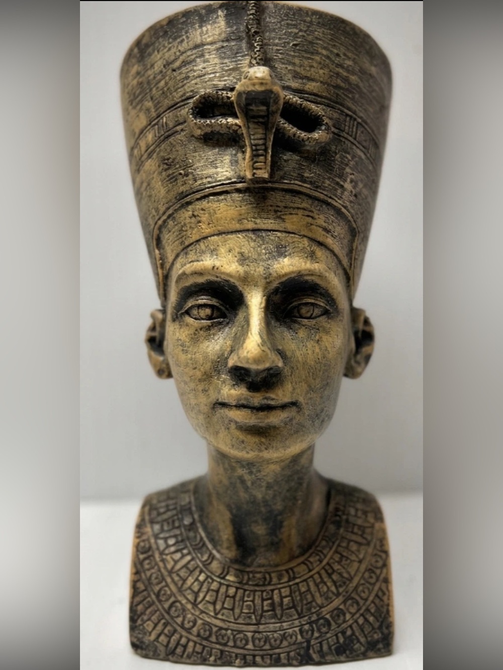 Nefertiti Bust Statue Egyptian Queen – Ancient Egypt Pharaoh Sculpture – Vintage